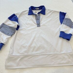 NWT Hockey jersey long sleeve womens shirt Large